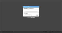 Desktop Screenshot of mail2.cybersharks.net